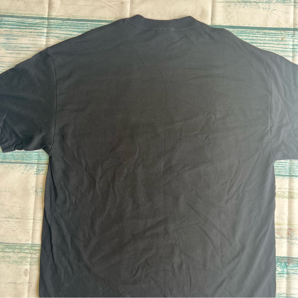 Streetwear Black Graphic T-Shirt with Money Power Respect Design - Picture 8 of 8